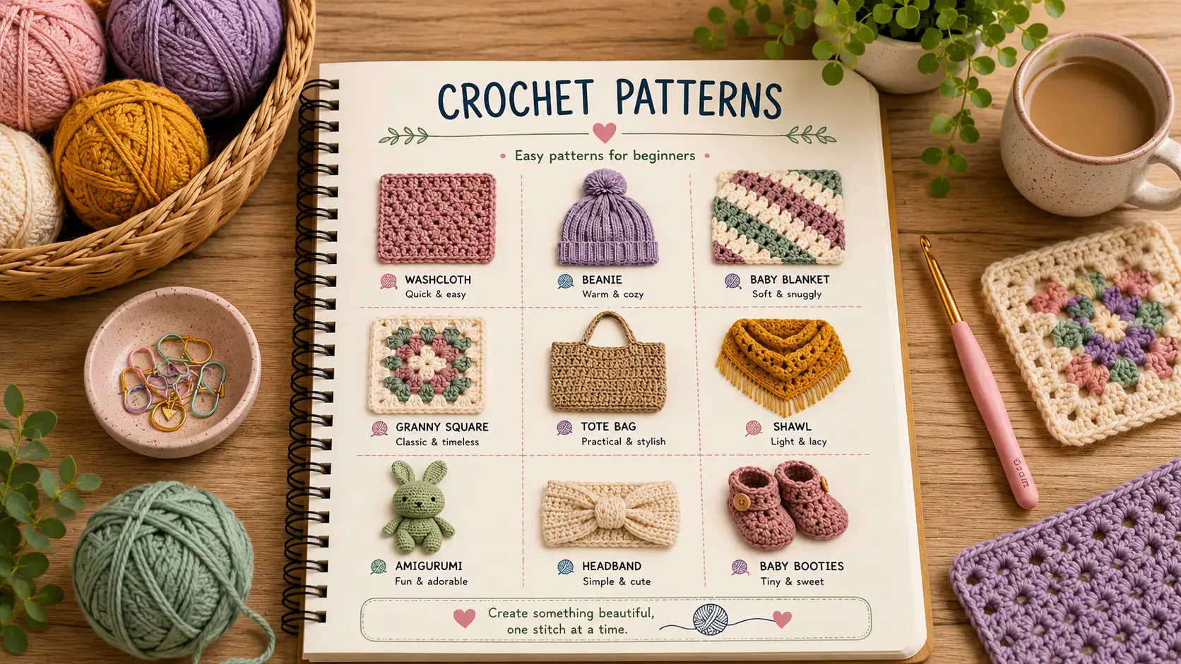 Crochet Patterns for Beginners